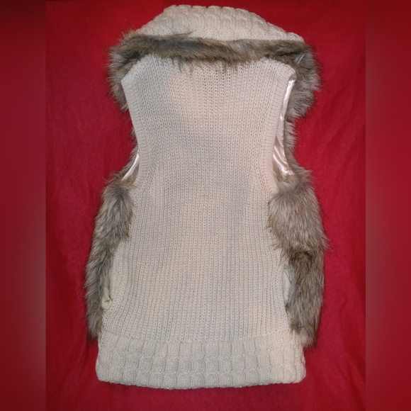 Nine West Vintage America Jeans Alpaca blend sweater vest - Picture 2 of 3